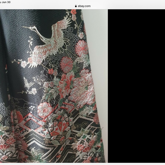 Camilla Midnight Moonchild Jacquard Trousers, size S, 16/55 edition Black Crane - Picture 6 of 12